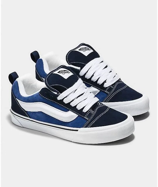 Vans Knu Skool Navy Blue Skate Shoes