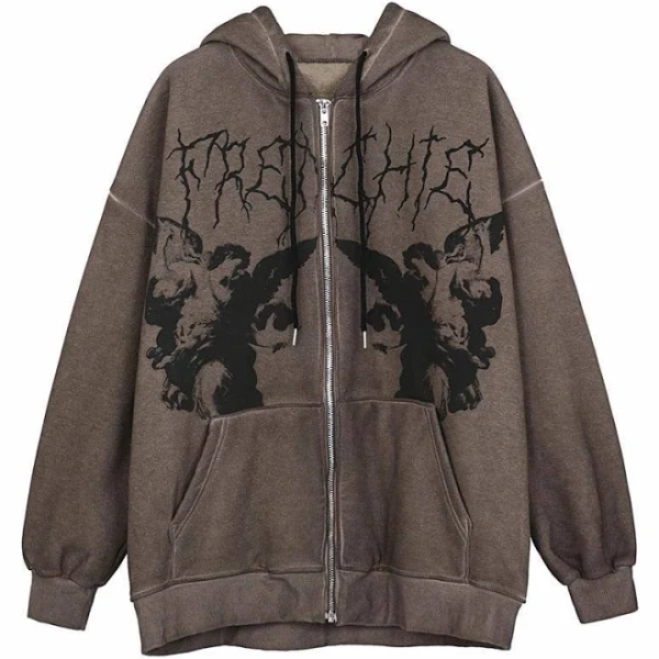 Grunge Fallen Hoodie