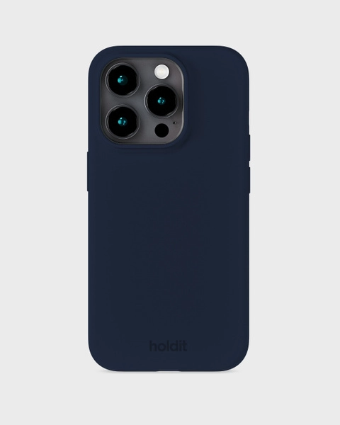 Phone Case Silicone Midnight Blue iPhone 15 Pro