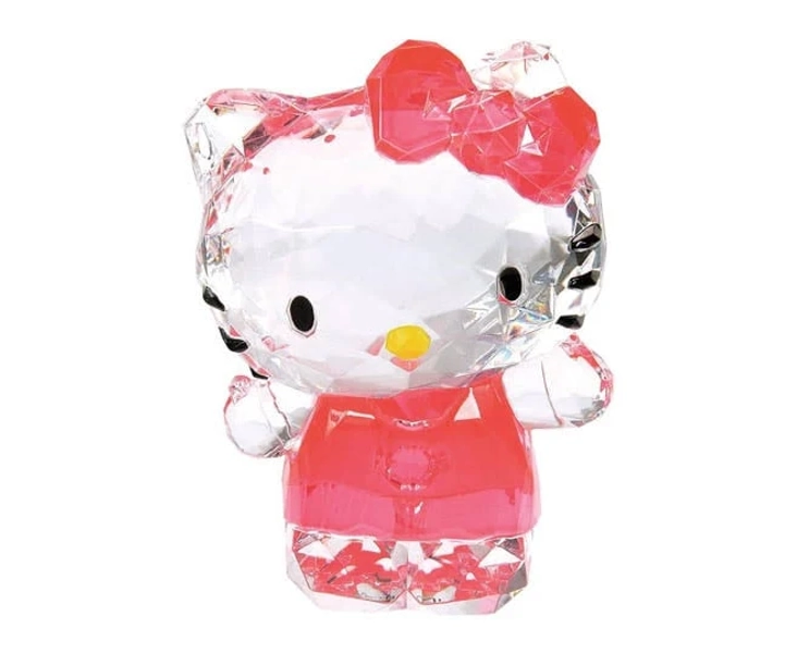 Enesco Facets Sanrio Hello Kitty Waving Miniature Figurine