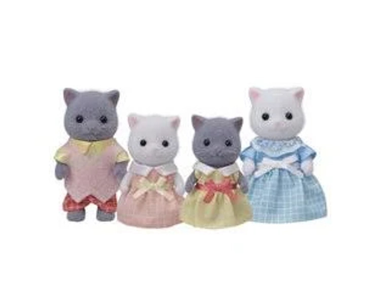 Calico Critters Persian Cat Family