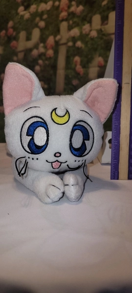 Sailor Moon Artemis Guardian Cat 14-inch Lying Pose  Plush Toy Official Licensed