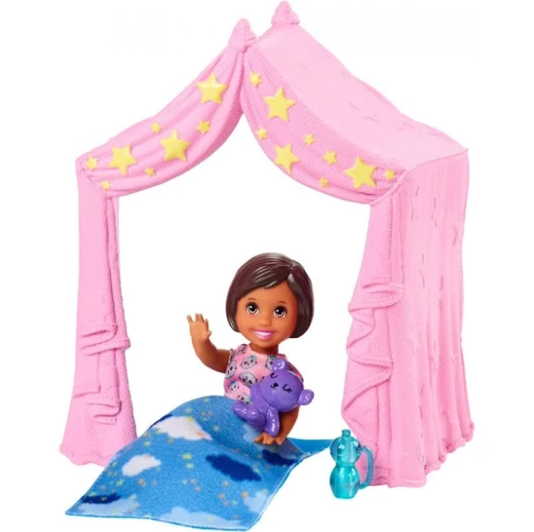 Barbie Skipper Babysitter Inc. Doll & Sleepover Playset