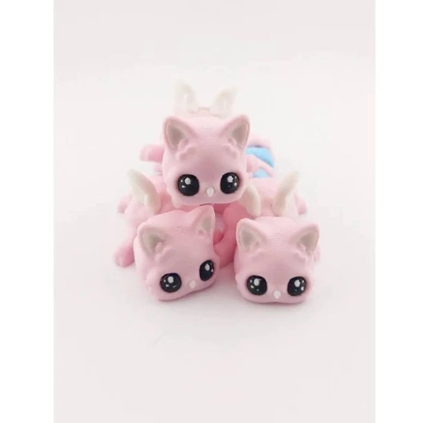Articulated Cat Meowl Decor Gift
