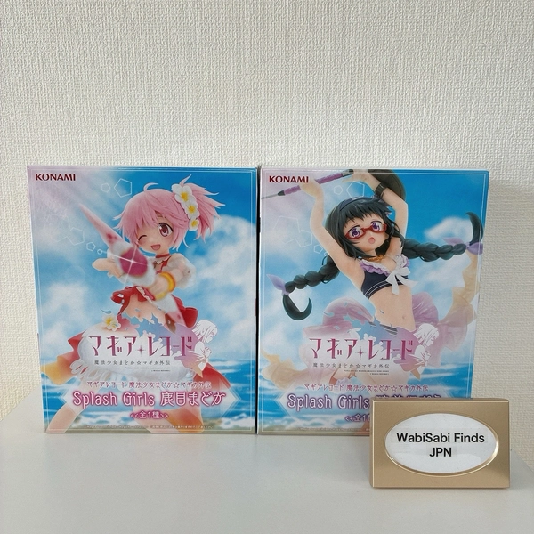 Magia Record Puella Magi Madoka Magica Splash Girls Madoka Homura Figure set F/S