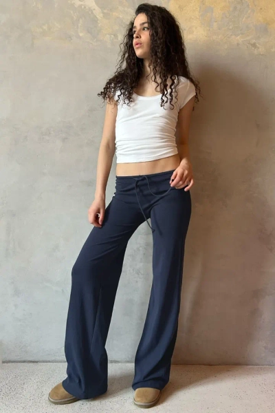 Wide-leg joggers
