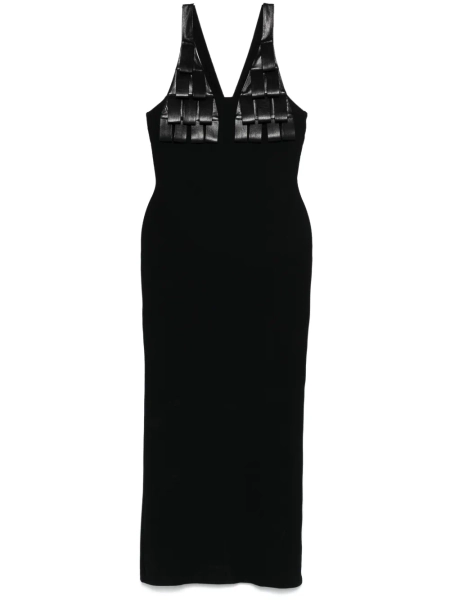 Nanushka robe Gildah à coupe longue | S