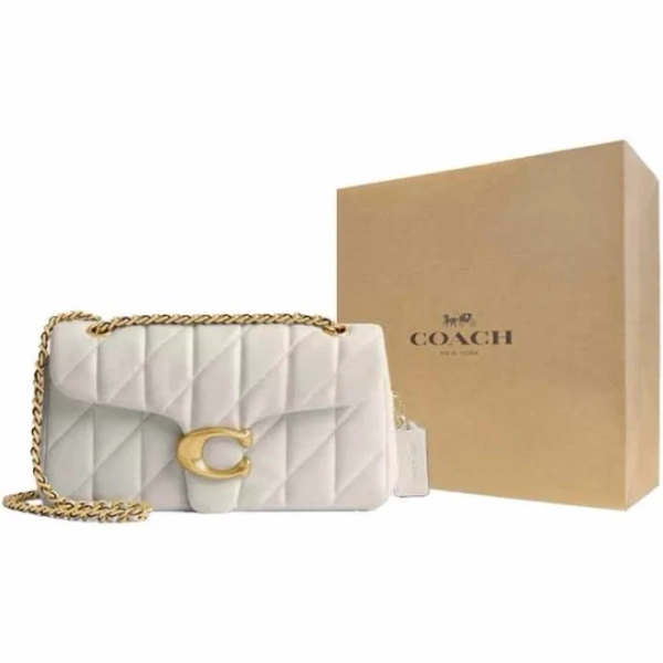 Coach - Tabby 26 shoulder bag - women - Calf Leather - One Size - Neutrals