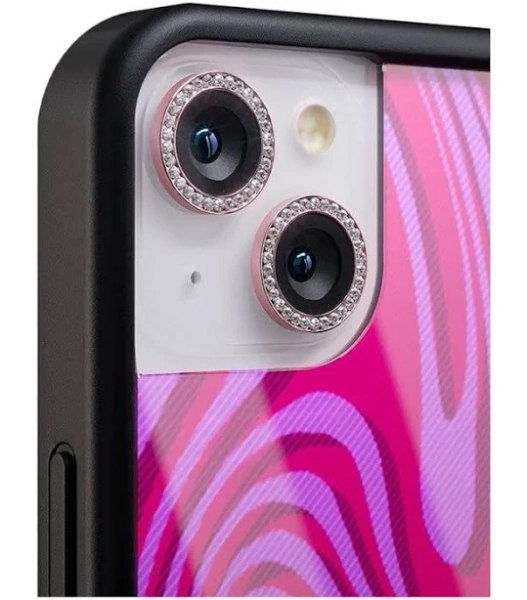 Wildflower Camera Bling Pink for iPhone 13/13 Mini
