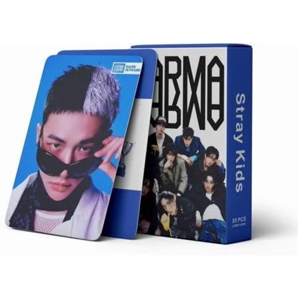 Straykids Karma Album Laser Lomo Card Set