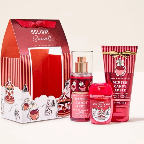 Bath & Body Works Winter Candy Apple Gift Set