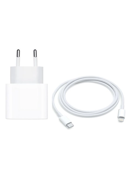 Cargador Apple USB-C 20W Original Con Cable C Lightning 1mt