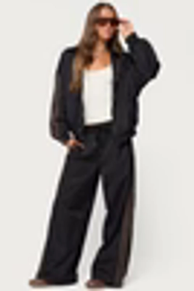 Kieran Stripey Nylon Track Pants