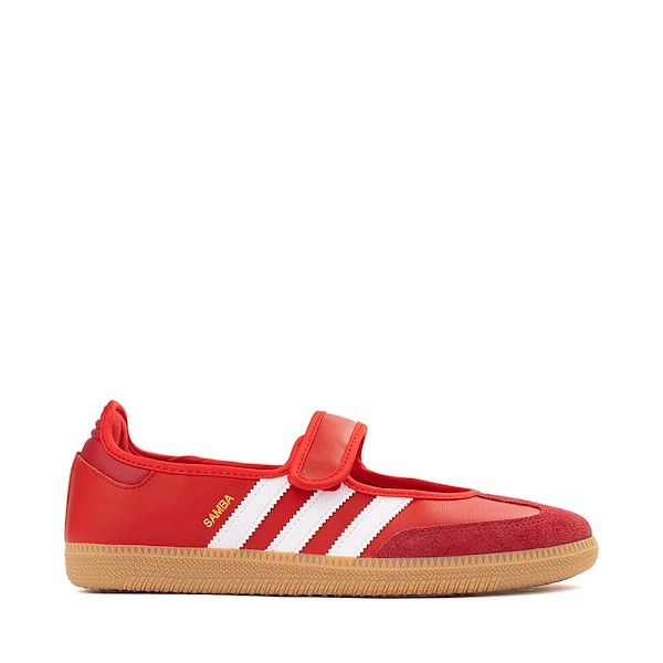 Womens adidas Samba Jane Athletic Shoe - Better Scarlet / Team Victory Red / Gum