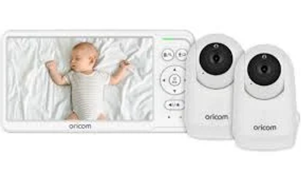 Oricom SC640 6' Video Baby Monitor with LCD Display and Motorised Pan Tilt Zoom