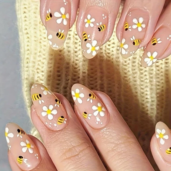 Nails press on acrylic, Local warehouse press on nails, Nails press on, 24pcs/48pcs Fashionable And Versatile Long Almond-shaped Glossy Acrylic Press
