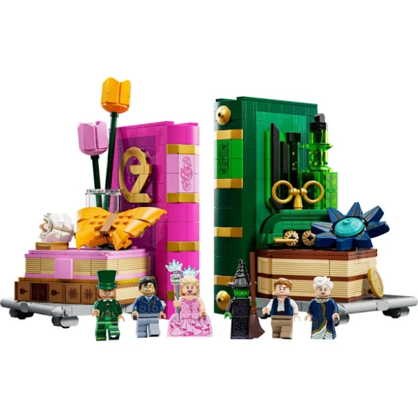 LEGO Wicked 75691-1 Glinda & Elphaba Bookends