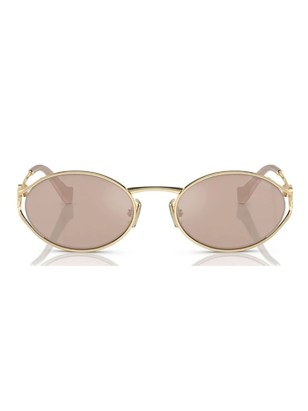 Miu Miu Eyewear Oval Frame Sunglasses