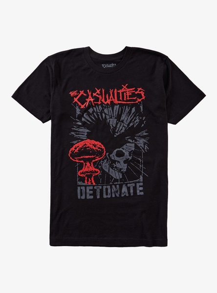 The Casualties Detonate Skull T-Shirt