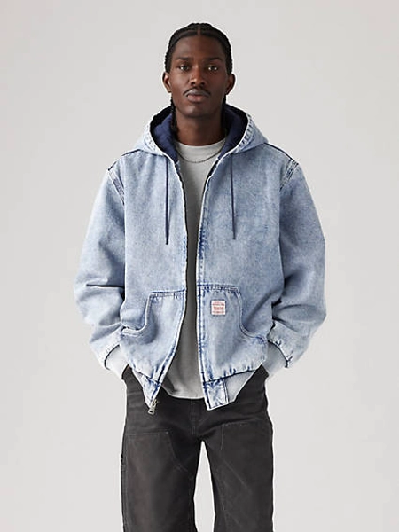 Levi's Potrero Denim Hoodie Jacket - Men's L