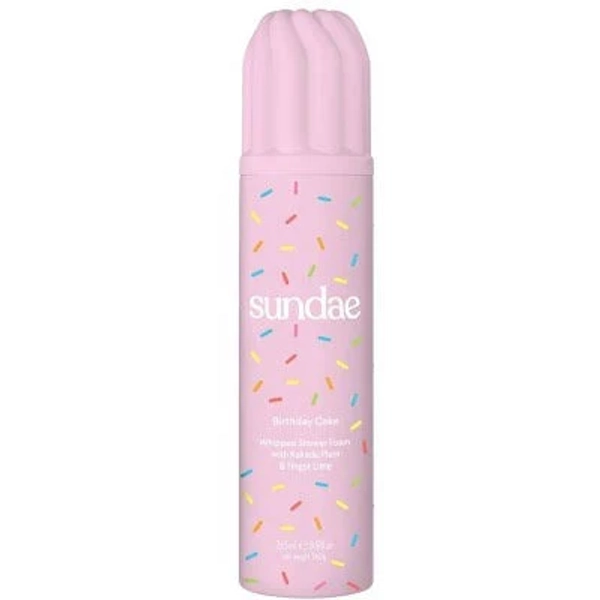 Sundae Birthday Cake Whipped Shower Foam