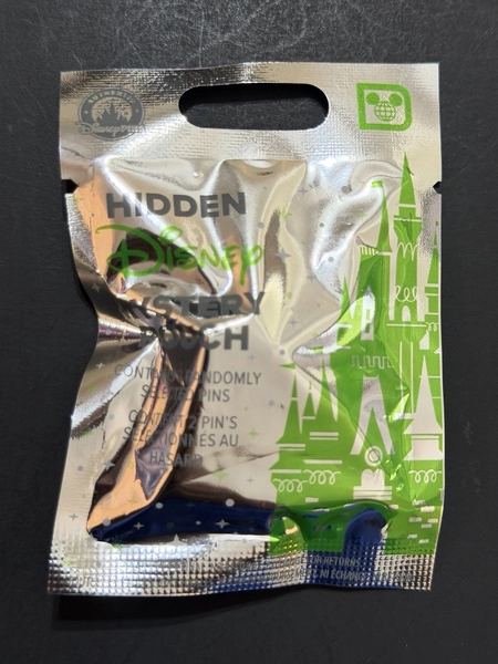 2026 Walt Disney World Hidden Mickey Mystery Pouch Blind Bag Wave A (2 Pins)