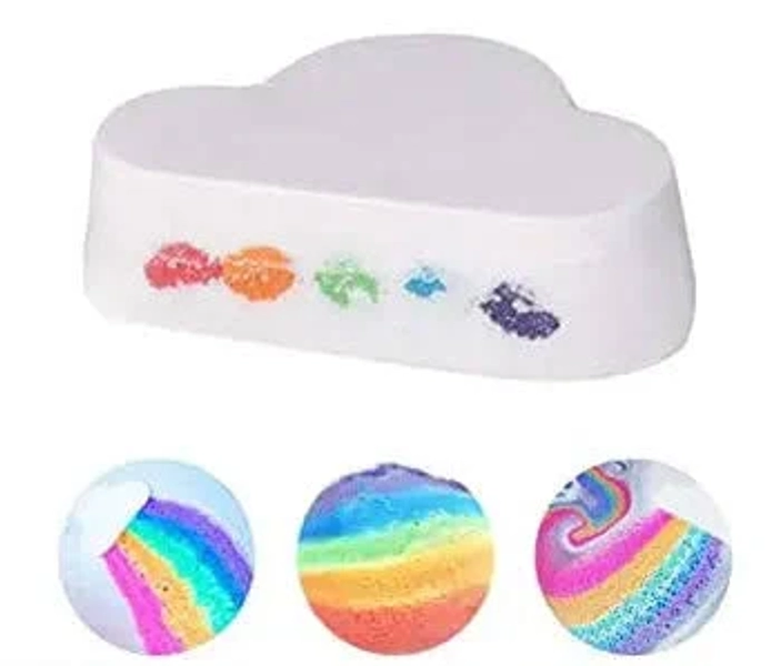 Moisturizing Rainbow Cloud Bath Bomb 2-Pack
