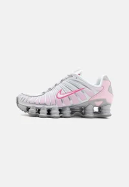SHOX TL - Sneakers basse - metallic platinum/pinksicle/pink foam/white/silver