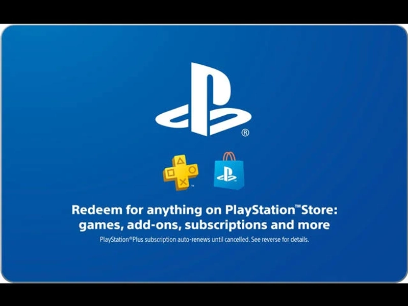 Sony PlayStation Store Gift Card