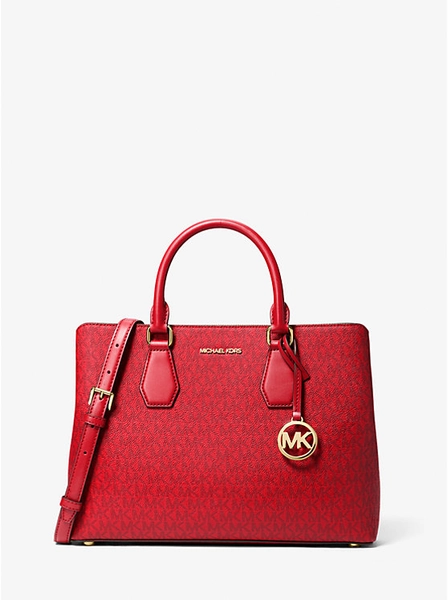 Camille Large Signature Logo Satchel