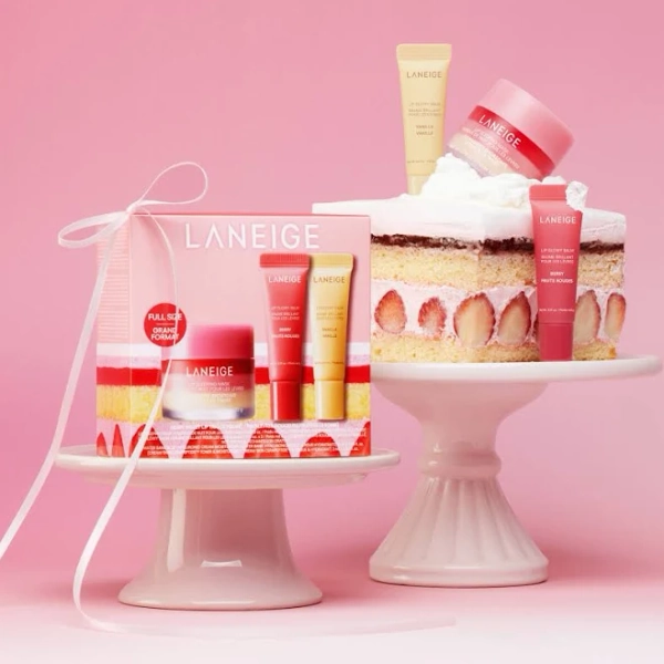 Laneige Berry Sweet Lip Treatment Trio Set