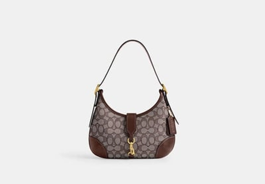 Hamptons Hobo Bag In Signature Jacquard