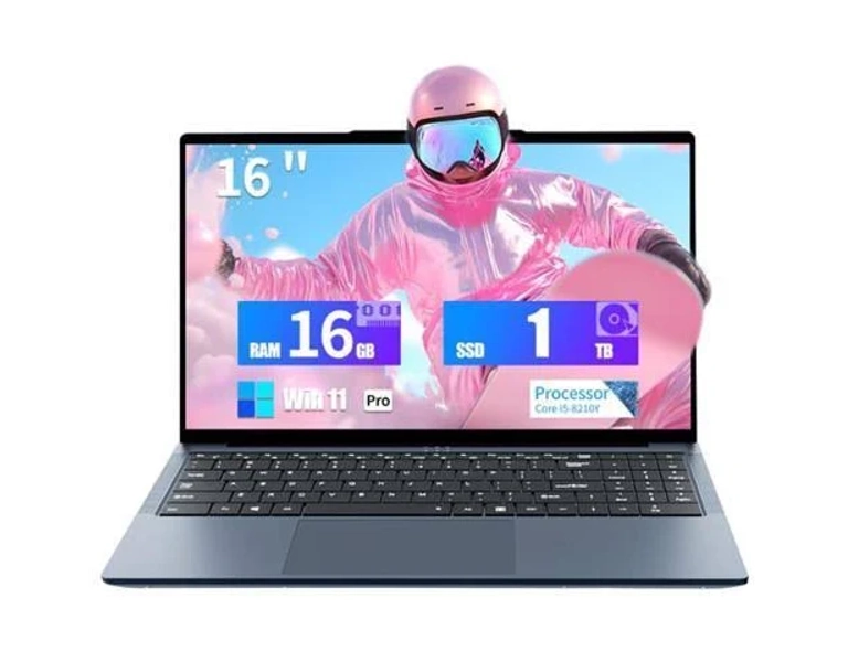 AVENKA Gaming Laptop i5, 16 inch Laptop Up to 3.60 GHz, Business Notebook Computer for 16GB RAM 1TB SSD, Full HD 1920X1200 Display Backlit Keyboard 18