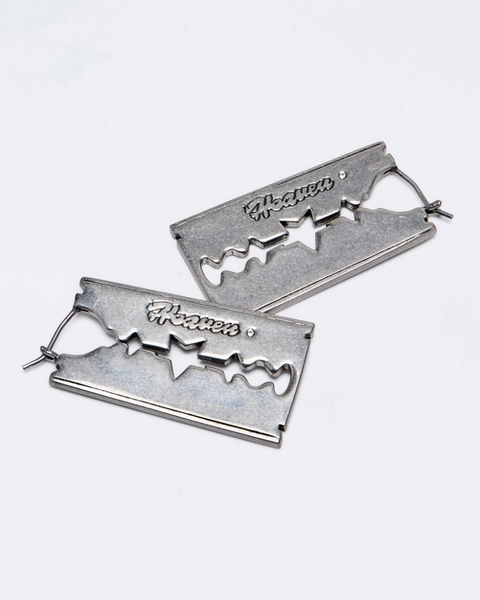 Razor Blade Earrings