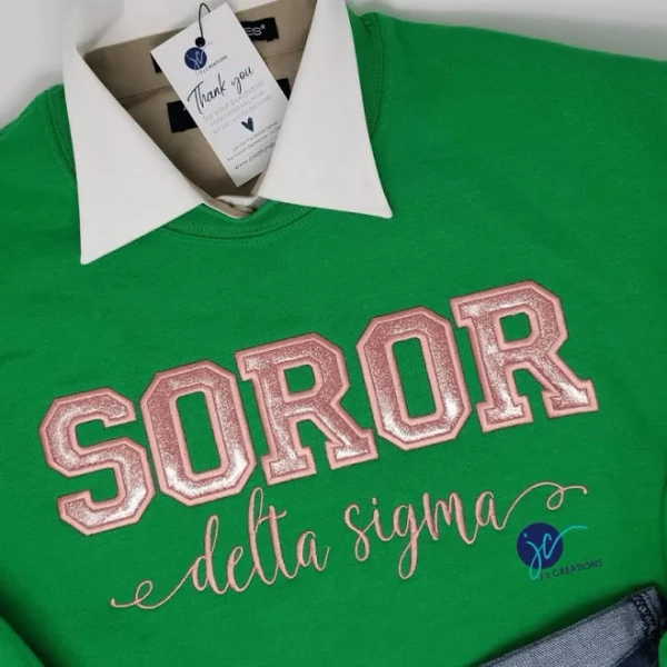 Soror Embroidered Sweatshirt