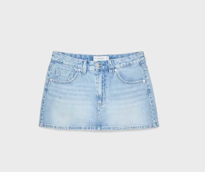 D62 Denim-Hosenrock