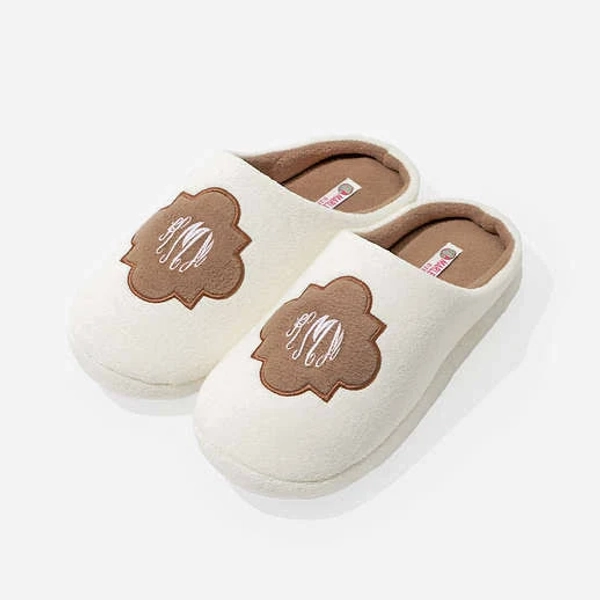 Monogrammed Slippers