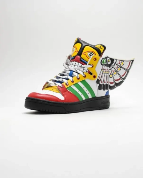 Buy Jeremy Scott x adidas Eagle Wing 'Totem' - Q23171 | GOAT