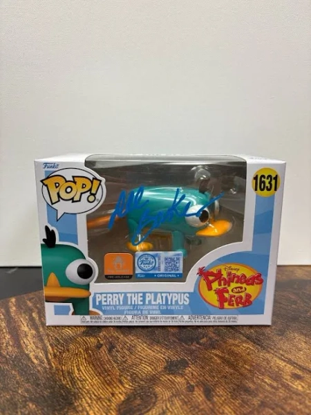 Jsa Dee Bradley Baker Funko Pop Perry The Platypus Phineas And Ferb