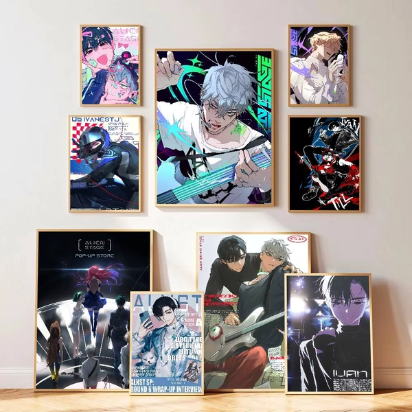 1pc Alien Stage Anime Ivan Till Poster