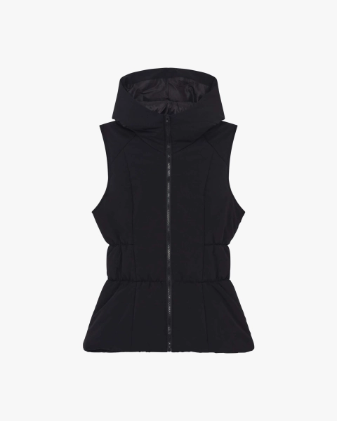 Sleeveless down jacket