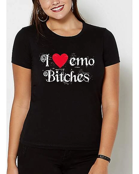 I Heart Emo Bitches T Shirt