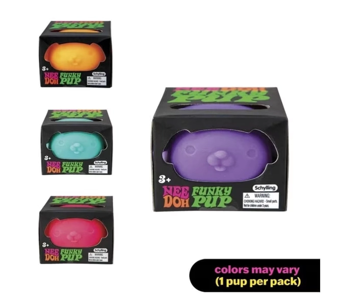 trending nee doh Funky Pup, 1 RANDOM COLOR CHOSEN, STRESS RELIEVE, SENSORY FIDGET - Walmart.com