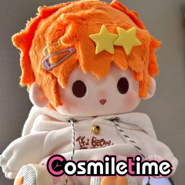 Haikyuu Volleyball Shoyo Hinata Plush 20cm Doll Stuffed Anime Plushie Toy Gift
