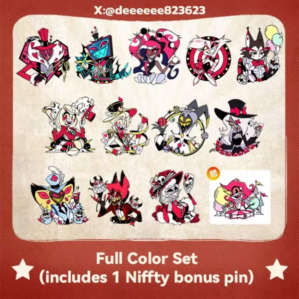 PRE-ORDER Hell Rhapsody Full Color Enamel Pin Hazbin Hotel Fanart