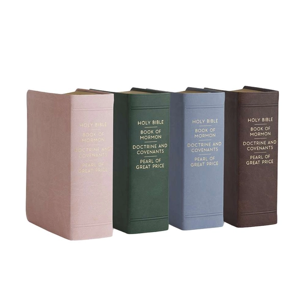 Simulated Leather Standard Quad Combination, Indexed Pink
