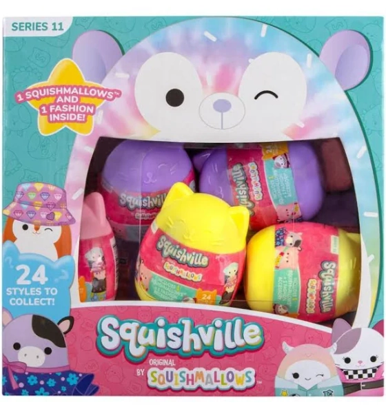 Squishmallows Squishmallow Squishville Mystery Mini Plush