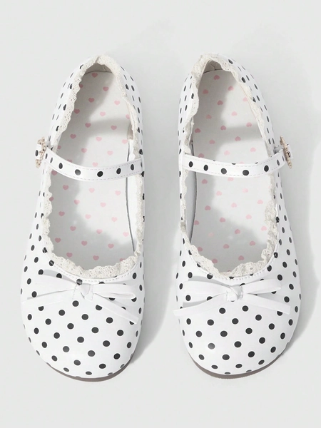 polka dot shoes
