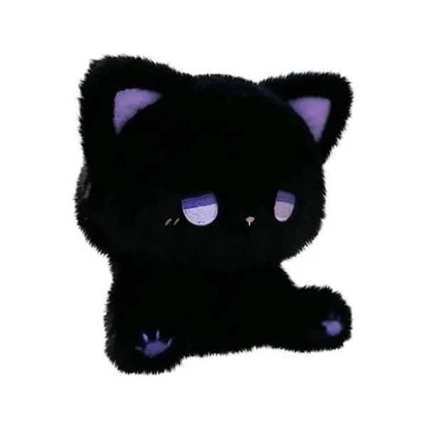 Bestsky 2026 New Black Cat Stuffed Animals,5.9 in Stuffed Animals Black Cat Plush,Cute Cat Plushies Toy,Soft Kitten Plushie Cuddle Pillow,Anime