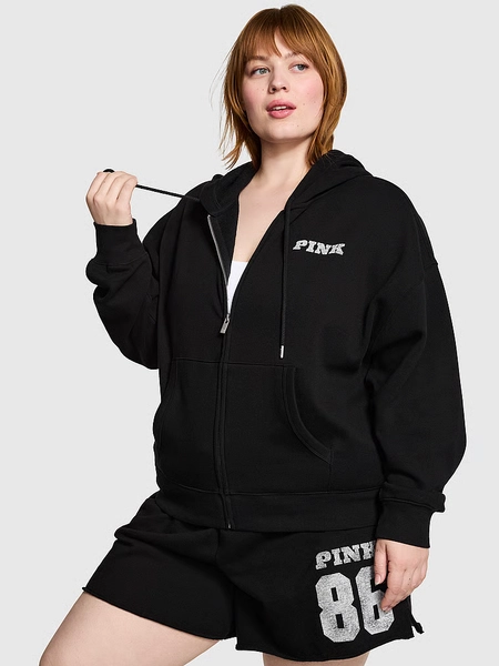 Ivy Fleece Campus Full-Zip Hoodie